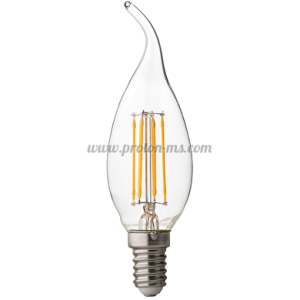 LED filament лампа пламък