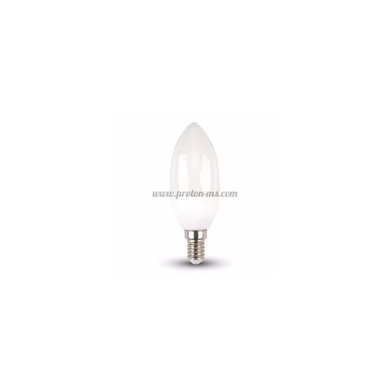 LED Крушка - SAMSUNG ЧИП 5.5W E14 Кендъл Неутрална Светлина
