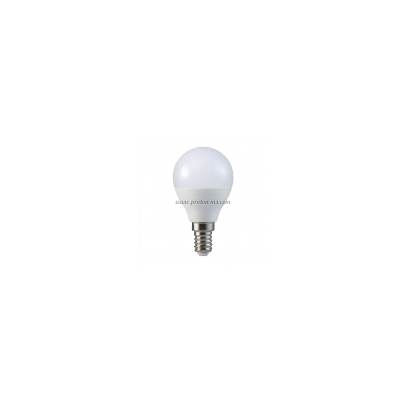 LED КРУШКА - SAMSUNG ЧИП 5.5W E14 P45 ТОПЛО БЯЛА СВЕТЛИНА