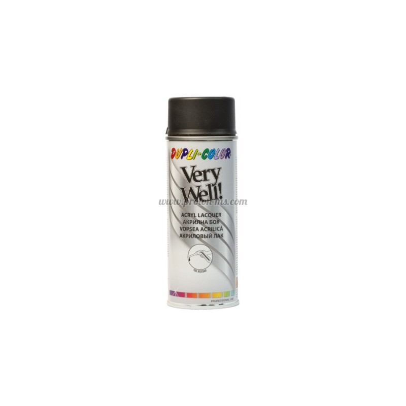 Бързосъхнеща акрилна боя Wery Well 9005 черен мат 30291