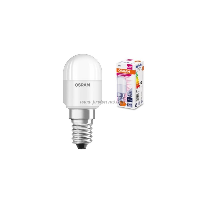 LED ЛАМПА PARATHOM LED T26 E14 2.3W/827 200lm LEDVANCE