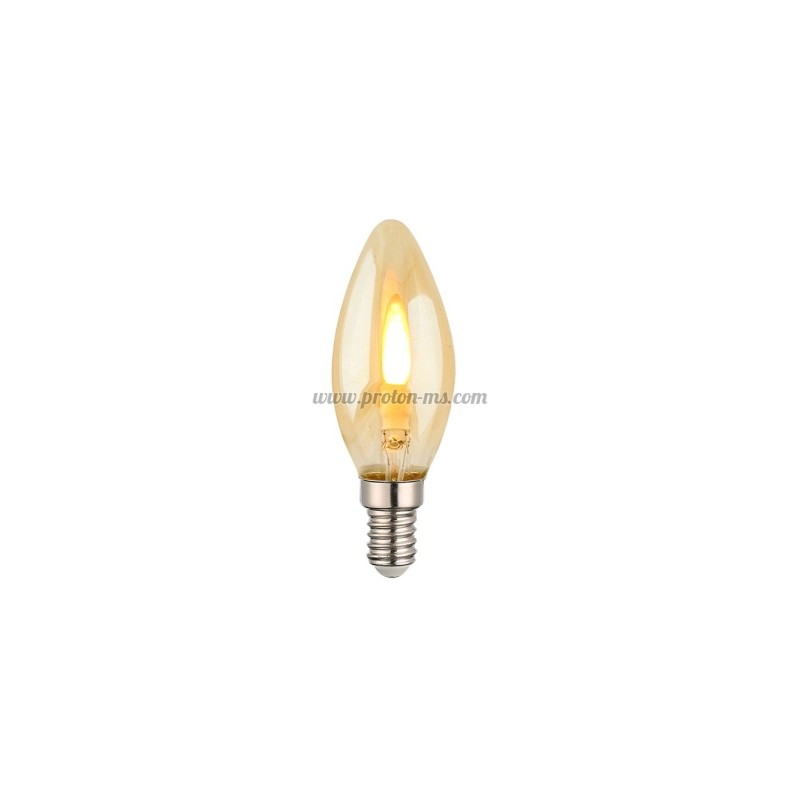 FLAME EFFECT LED BULB FLAME C35 E14 1W 1800K 50lm 1519860 VITO