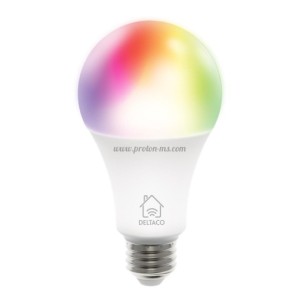 Смарт RGB крушка DELTACO SH-LE27RGB