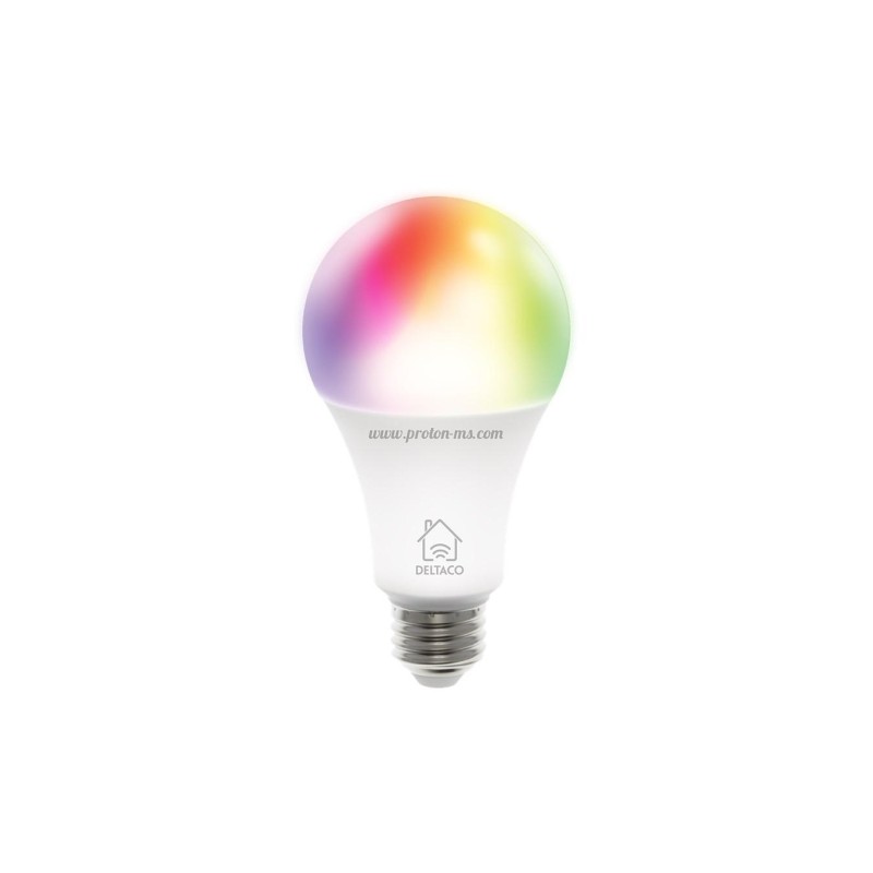 Смарт RGB крушка DELTACO SH-LE27RGB