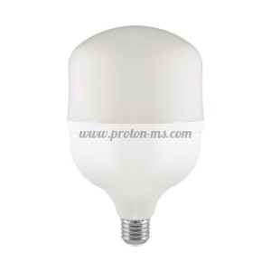 LED КРУШКА 50W ПЛАСТИК T140 4000K E27 E40 RING