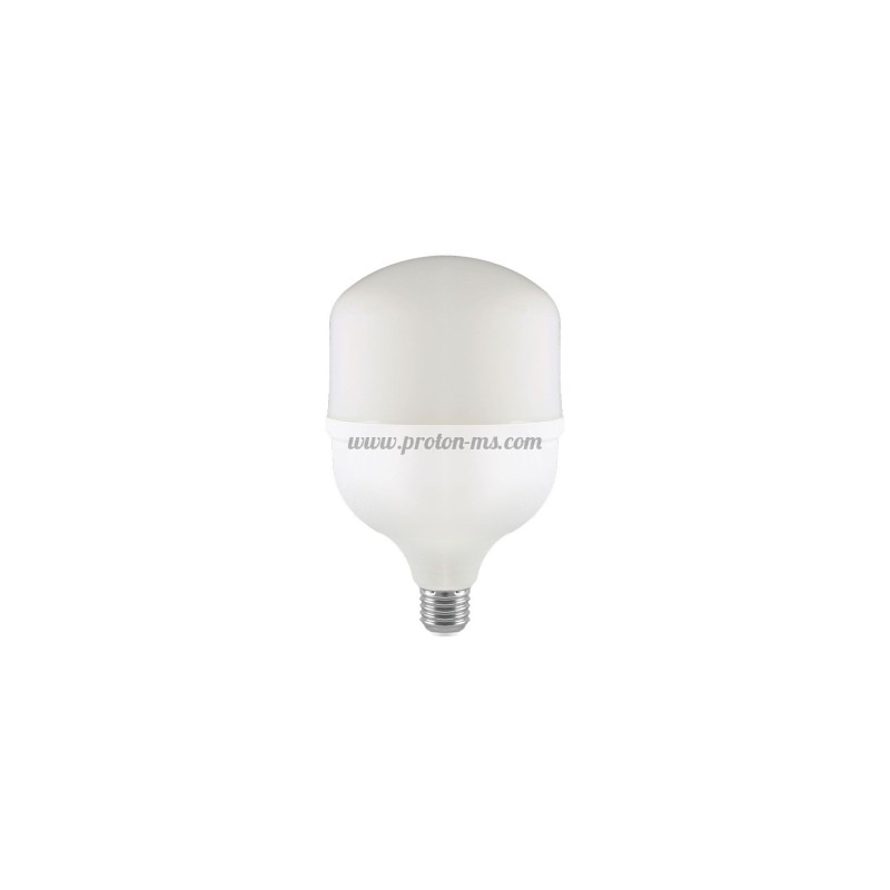 LED КРУШКА 50W ПЛАСТИК T140 4000K E27 E40 RING