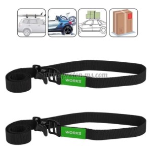 Текстилни ленти с метална катарама – 109x2.5 см