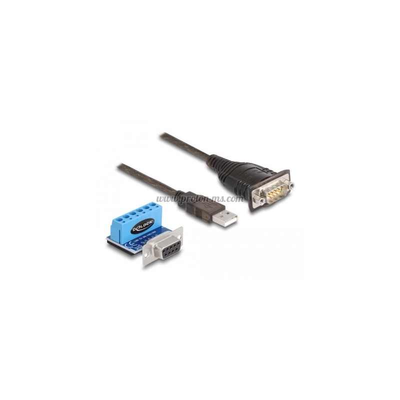 Адаптер Delock USB 2.0 към Serial RS-422/485
