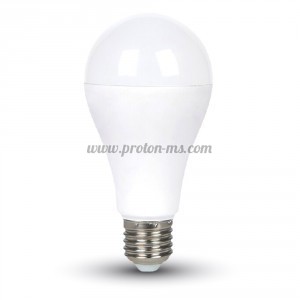 ЛЕД КРУШКА V-TAC E27 15W 4000K 1350LM A65