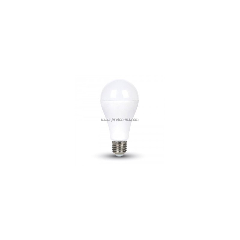 ЛЕД КРУШКА V-TAC E27 15W 4000K 1350LM A65
