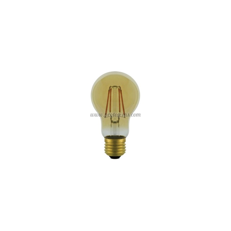 LED FILAMENT BULB LEDISONE 2 -RETRO A60 6W 840Lm E27 2500K (WARM WHITE) 1519200 VITO