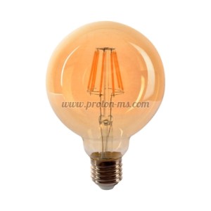 LED ДИМИРУЕМА ФИЛАМЕНТНА КРУШКА LEDISONE-RETRO GLOBE G95 E27 8W 880Lm 2500K (ТОПЛА СВЕТЛИНА) 1513900 VITO