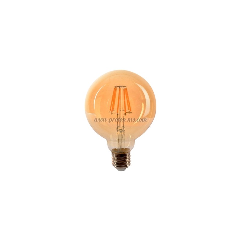 LED ДИМИРУЕМА ФИЛАМЕНТНА КРУШКА LEDISONE-RETRO GLOBE G95 E27 8W 880Lm 2500K (ТОПЛА СВЕТЛИНА) 1513900 VITO