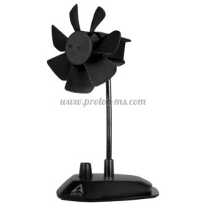 Вентилатор за бюро ARCTIC Breeze USB, Черен