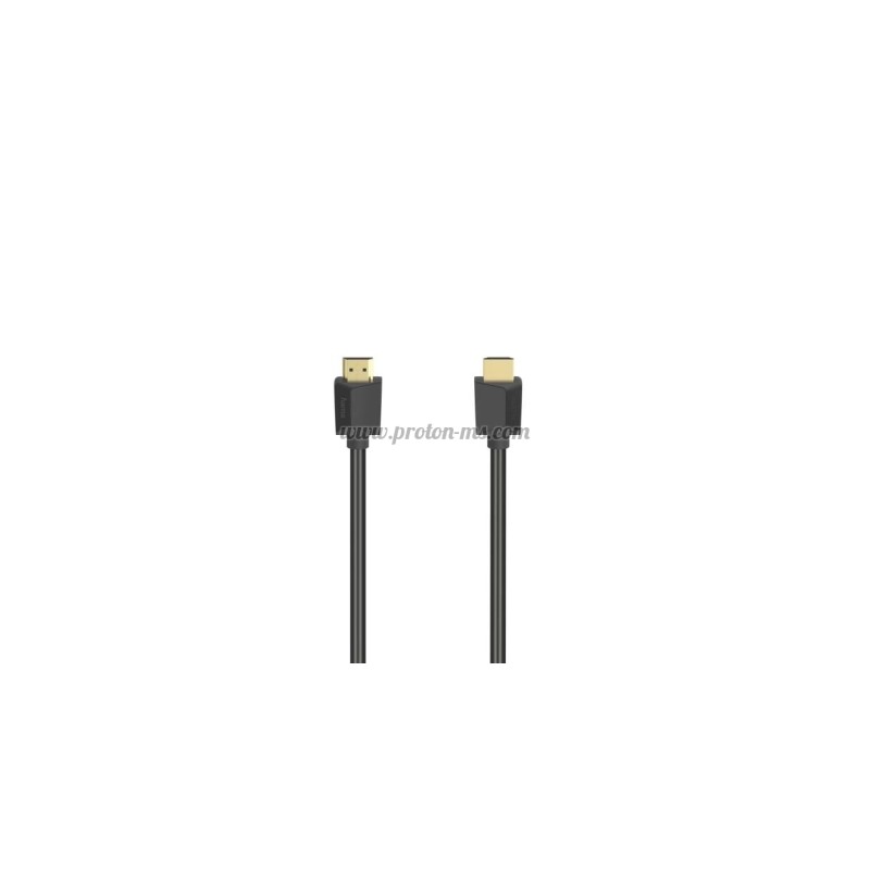 КАБЕЛ HAMA HIGH-SPEED, HDMI МЪЖКО - HDMI МЪЖКО, 4K, 18GB/S, ETHERNET, 