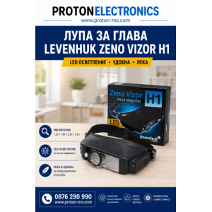 Лупа за глава Levenhuk Zeno Vizor H1