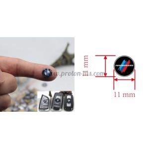 Емблема БМВ, BMW за ключ, 11mm, M Power Performance