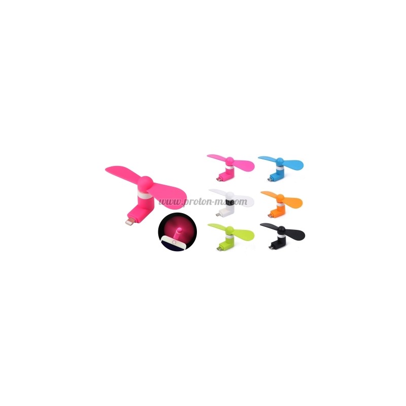 МИНИ USB ВЕНТИЛАТОР ЗА ТЕЛЕФОН, iPHONE, MICRO