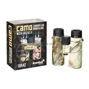Бинокъл с решетка Levenhuk Camo 10x42