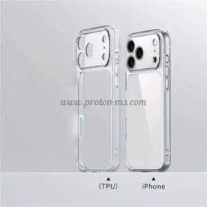 ЛУКСОЗЕН TPU ПОКРИТИЕ ПРОЗРАЧЕН КЕЙС ЗА ТЕЛЕФОН IPHONE 17 PRO