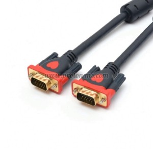 VGA МЪЖКО – VGA МЪЖКО, КАБЕЛ 1.5М, VGA КАБЕЛ 1.5М 3+9 HQ