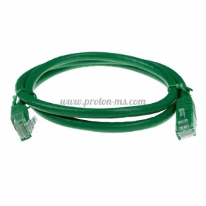 Мрежов пач кабел ACT U/UTP, CAT 6, RJ-45 - RJ-45, 7.0 m, Медни проводн