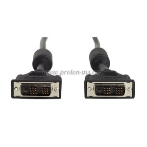 Кабел DVI-D към DVI-D, 1.5 м. HAMA