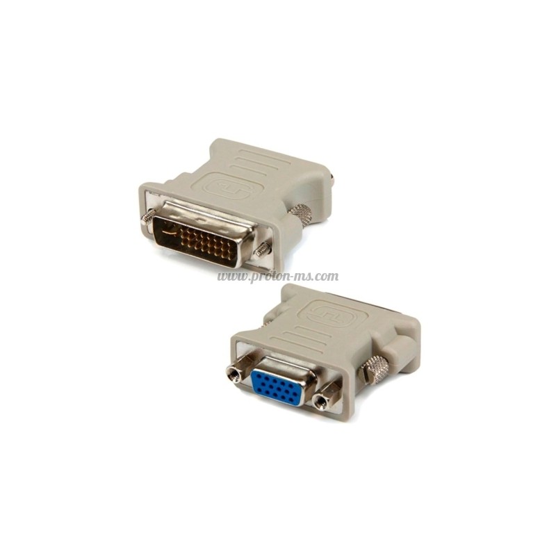 Преходник DVI мъжка букса (24 пина) към VGA женска букса, Преходник DV