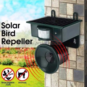 СОЛАРЕН УЛТРАЗВУКОВ УРЕД ЗА ПРОГОНВАНЕ НА НАСЕКОМИ ГРИЗАЧИ И БОЗАЙНИЦИ SOLAR PEST REPELLER