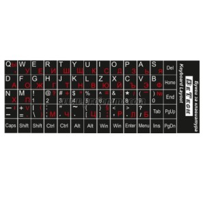 БУКВИ ЗА КЛАВИАТУРА DETECH