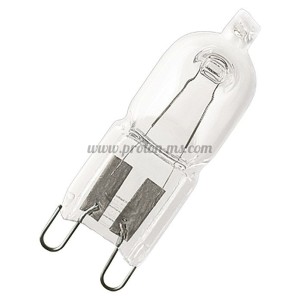 ХАЛОГЕННА ЛАМПА  220V  33W  G9 CLEAR  OSRAM