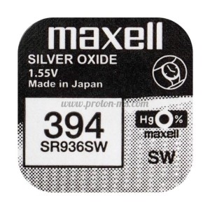 БУТОННА БАТЕРИЯ СРЕБЪРНА MAXELL SR936 SW /AG9/
