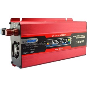 Инвертор 12V/220V 50Hz 1000W с LED Дисплей SDB-1000A