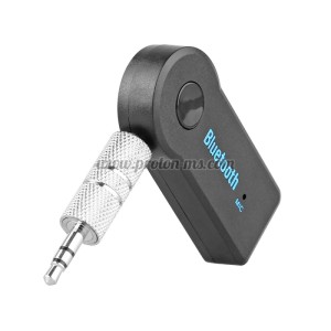 BLUETOOTH ЗА КОЛА С AUX 3.5ММ ЖАК, БЛУТУТ ПРИЕМНИК С МИКРОФОН- V3.0 ED