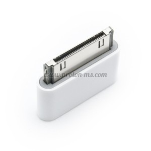 Преходник женско Micro USB към мъжко 30 Pin конектор за iPhone