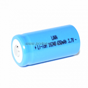АКУМУЛАТОРНА БАТЕРИЯ 16340 650/1400 MAH 3.7V