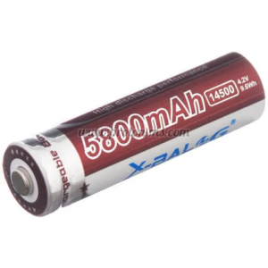 АКУМУЛАТОРНА БАТЕРИЯ LI-ION X-BALOG 14500 5800 MAH 4.2V 9.6WH 1 БР.