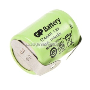 Акумулаторна батерия NiMH 1/3AAAM/170 1/3AAA 1.2V 170mAh 1бр. GP BATTERIES
