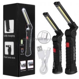 ПРЕЗАРЕЖДАЕМ ФЕНЕР С МАГНИТ И ЧУПЕЩА СЕ ГЛАВА COBLIGHT WORKLIGHT, USB,
