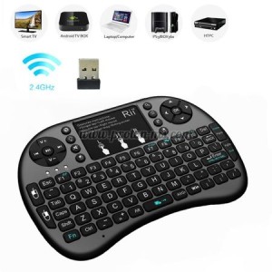 Мини Безжична Клавиатура с тъчпад, съвместима с PC, Android, Linux