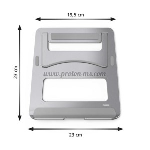 ПОСТАВКА ЗА ЛАПТОП HAMA ALUMINIUM, 15,4", АЛУМИНИЕВА