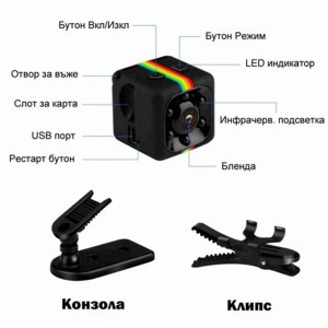 МИНИ ШПИОНСКА КАМЕРА QUELIMA