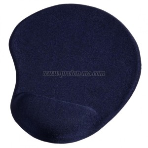 ПАД ЗА МИШКА HAMA ERGONOMIC, ТЕКСТИЛ, ЧЕРЕН, СИН