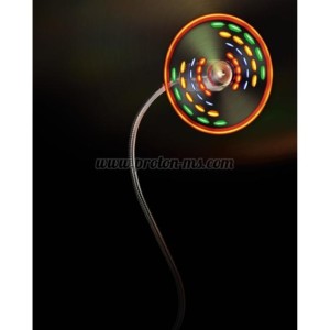 ВЕНТИЛАТОР ЗА ЛАПТОП HAMA, USB LED ВЕНТИЛАТОР, СВЕТЕЩ В 5 ЦВЯТА