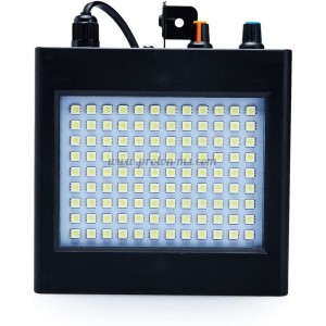МОЩЕН БЯЛ БЛИЦ ПРОЖЕКТОР ЗА ДИСКОТЕКА, ЗАВЕДЕНИЕ, 108 LED