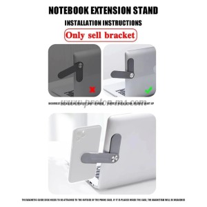 Универсална стойка за телефон Laptop Side Mount Connect Tablet Bracket Dual Monitor Display Clip Adjustable Phone Stand Screen