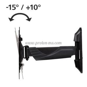 СТЕННА СТОЙКА ЗА TV HAMA 118664, РЕГУЛИРУЕМА, 19"-48", 35 КГ, 3 ЗВЕЗДИ