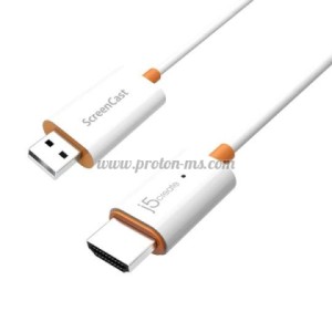 Адаптер j5create JVAW56, ScreenCast, HDMI, 2.4 GHz, 5 GHz, full HD