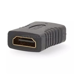 HDMI адаптер, HDMI-HDMI, черен, 4K, NEDIS