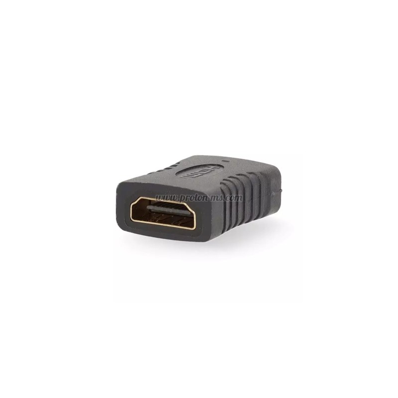 HDMI адаптер, HDMI-HDMI, черен, 4K, NEDIS